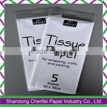 High Quality 50*75cm Tissue Paper for Party Store