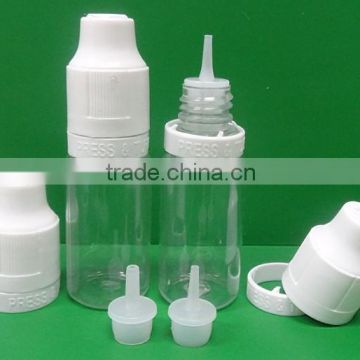 PET Plastic Type and Plastic,PET Material 10ml e liquid bottle