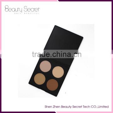 Custom logo 4 color makeup glow kit foundation concealer contour highlighter palette
