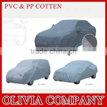 factory produce waterproof car parking cover PVC cotton car cover