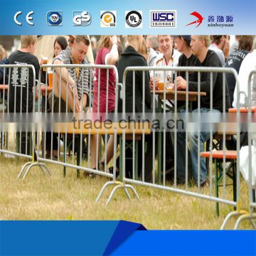 Hot sale pedestrian barriers/Used crowd control barriers/Crowd control baccicade and steel barricade