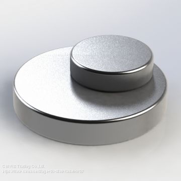 MORIZ,Sintered Neodymium Iron Boron N40,NdFeB Magnet,Discs Φ15.88mmx1.59mm,Plating Ni