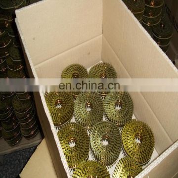 Carbon Steel Conical Type Ring Shank Wire Coil Nails