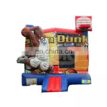 basket ball jumper inflatable bouncer jumping bouncy castle bounce house