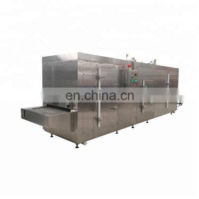 100kg/h small scale stainless steel 304 iqf belt tunnel meat freezer