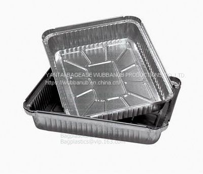 Takeaway box aluminium foil food container,Take Away 250ml ALUMINIUM FOIL CONTAINERS with LIDS,no-wrinkle baking aluminium container