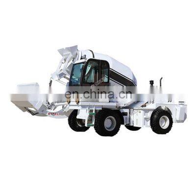 Self loading tractor supply diesel concrete mixer