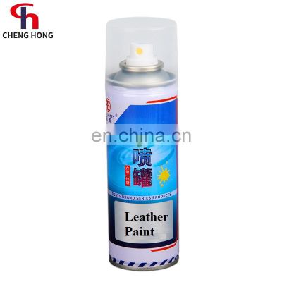 Wholesale 250ml auto interior paint leathers coating mini spray colorful acrylic aerosol car interior leather paint