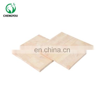 Factory Wholesale CC Grade Finger Joint Lumber Fingerjoint Board Rubber Wood