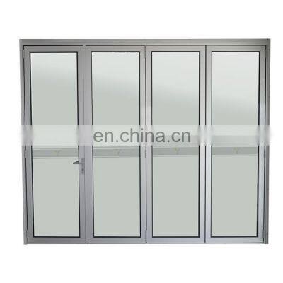 YY home German brand hardware high quality bi folding door /Double glazing aluminium bifold door / Aluminum