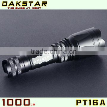 DAKSTAR PT16A CREE XML T6 18650 Aluminum Rechargeable Long Shot Deep Reflector 1000 Lumen Bike Light