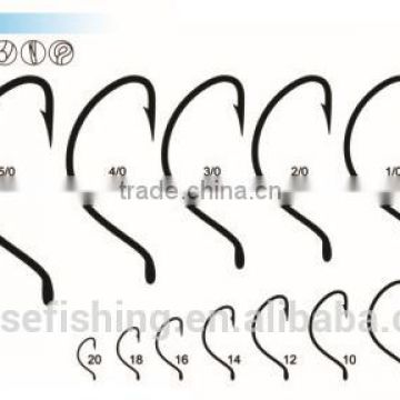 Red/Brown Paint High carbon steel PR-3710 WIDE GAP wholesale fishing hook