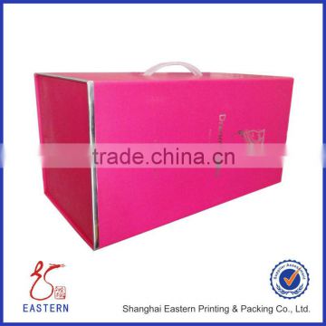 Hair extensions box with handle packing wholesales