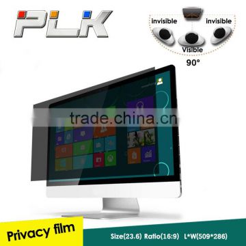 Easy install switchale computer screen privacy film for 24''/19''