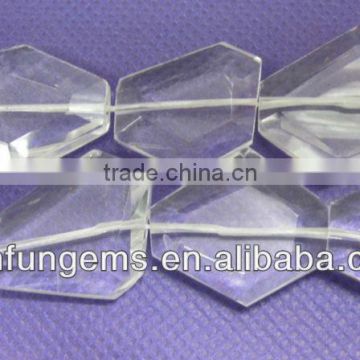 Crystal faceted tumble natural stone