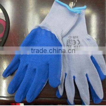 latex coated gloves wrinkle finished