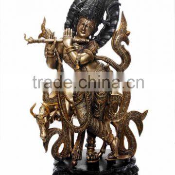 Tribhangi Krishna with Cow 35"