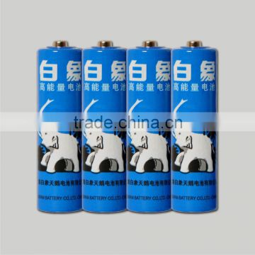 aa r6 um-3 PVC Jacket High Quality Carbon Zinc Battery