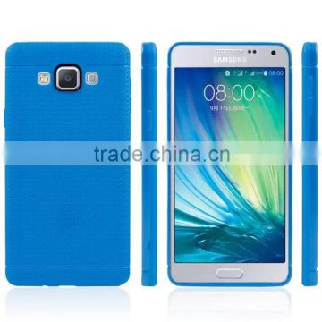 Top selling honeycomb case for samsung A7, soft TPU case for samsung A7 back cover