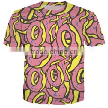 2016 custom ODD FUTURE donut Tyler Ofwgkta t shirt casual funny cartoon Buzz Lightyear 3d t shirt printing