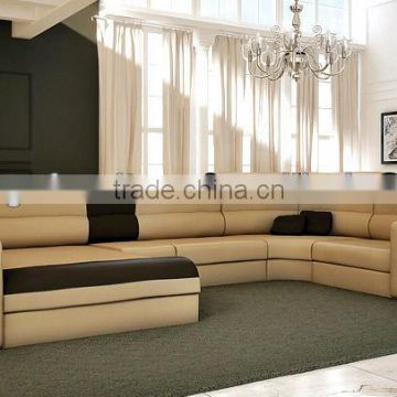 living room leather sofa 1004#