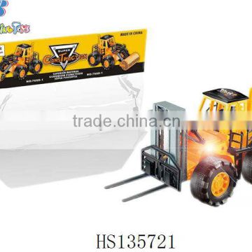 Friction Toy Forklift Truck with light