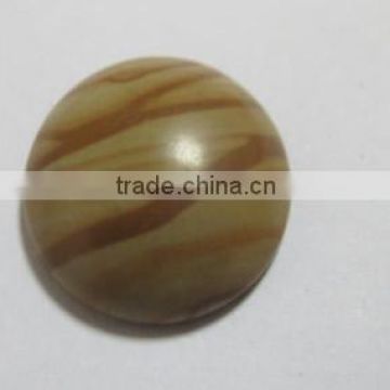 Desert Jasper 20mm calibrated round cabochon-loose gemstone and semi precious stone cabochon beads for jewelry components
