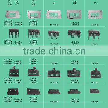 1412-6P gauge set for KANSAI SPECIAL/sewing machine spare parts