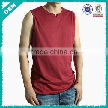Small V-neck T Shirt Fashion Tank Top Mens (lyt-060088)
