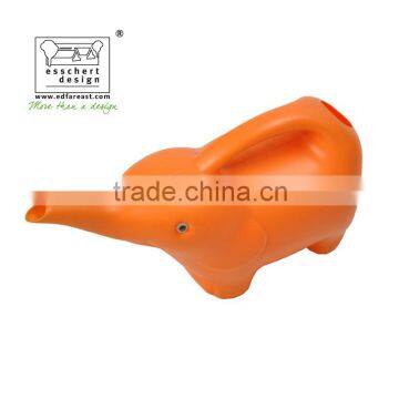 Plastic elephant shape hot sale decorative watering can 0.9L