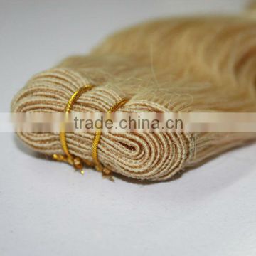On sale color 60 hand tied weft body wave wholesale 100g per pack 24inch