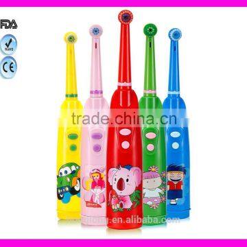 Kid battery operated toothbrush baby toothbrush battery operated toothbrush