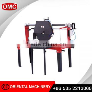 Stable stainless table stone block saw cutting machine