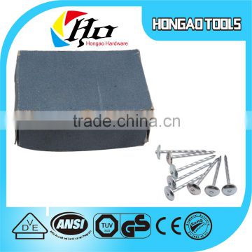 Metal cap roofing nail,coil nails
