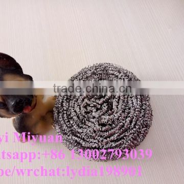 No rusty Stainless steel spiral scrubber made in China
