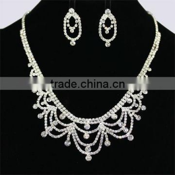 Fashion crystal necklace set KSHLXL-50