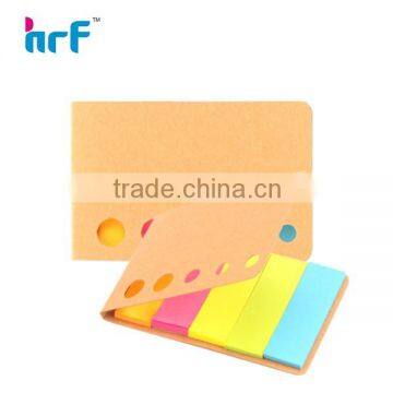 Self-Adhesive Feature memo pad with recycled paper cover