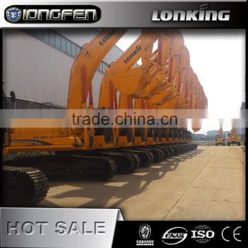 LG6485H heavy construction machinery steel/rubber track excavator