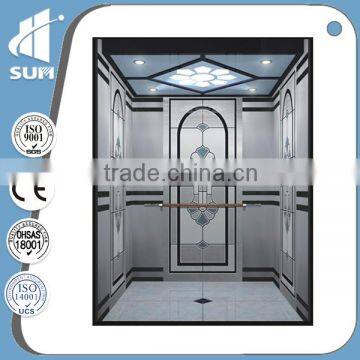 Hydraulic type and luxury decoration villa elevator