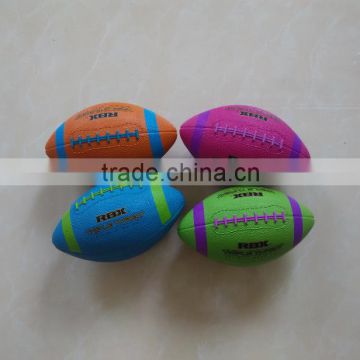 different size custom promotional rubber american football