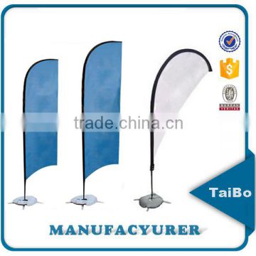 wholesale promotional outdoor flags, Cheap Custom Made Feather Flag