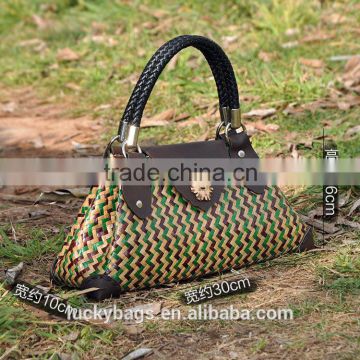 2016 summer beach bag for women cheap handbag ladies elegant handbag thailand straw bag