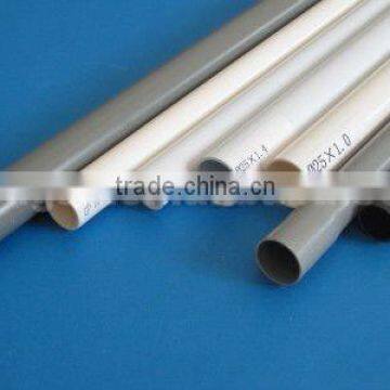 Pvc electric wire pipe with good bending