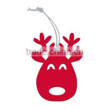 Christmas Felt snow/deer Hanging decoration xmas tree ornament gifts in red