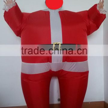 santa mega morph Inflatable Costume