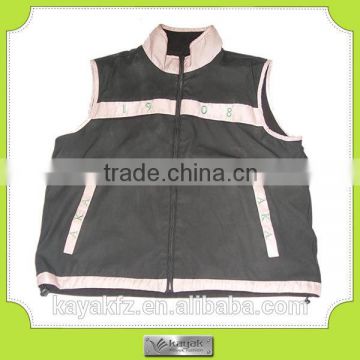 custom design polyester working vest for workwear uniform