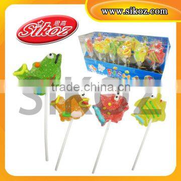 Fish Jelly lollipop candy SK-R018