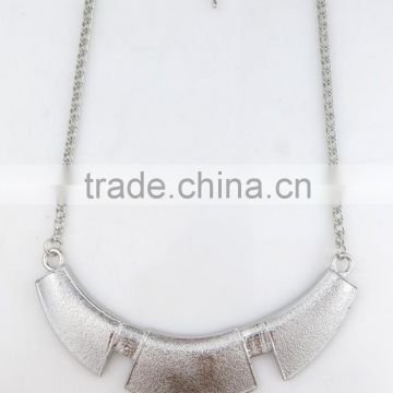 New arrival fashion arc shape casting metal necklace