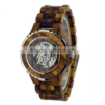 fashion wooden male wrist watches