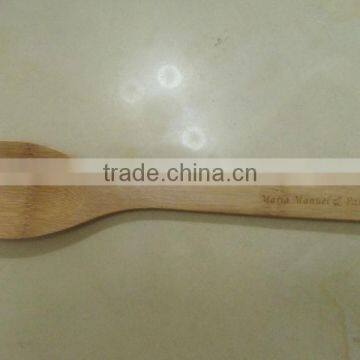 bamboo spoon with hole in bulk selling